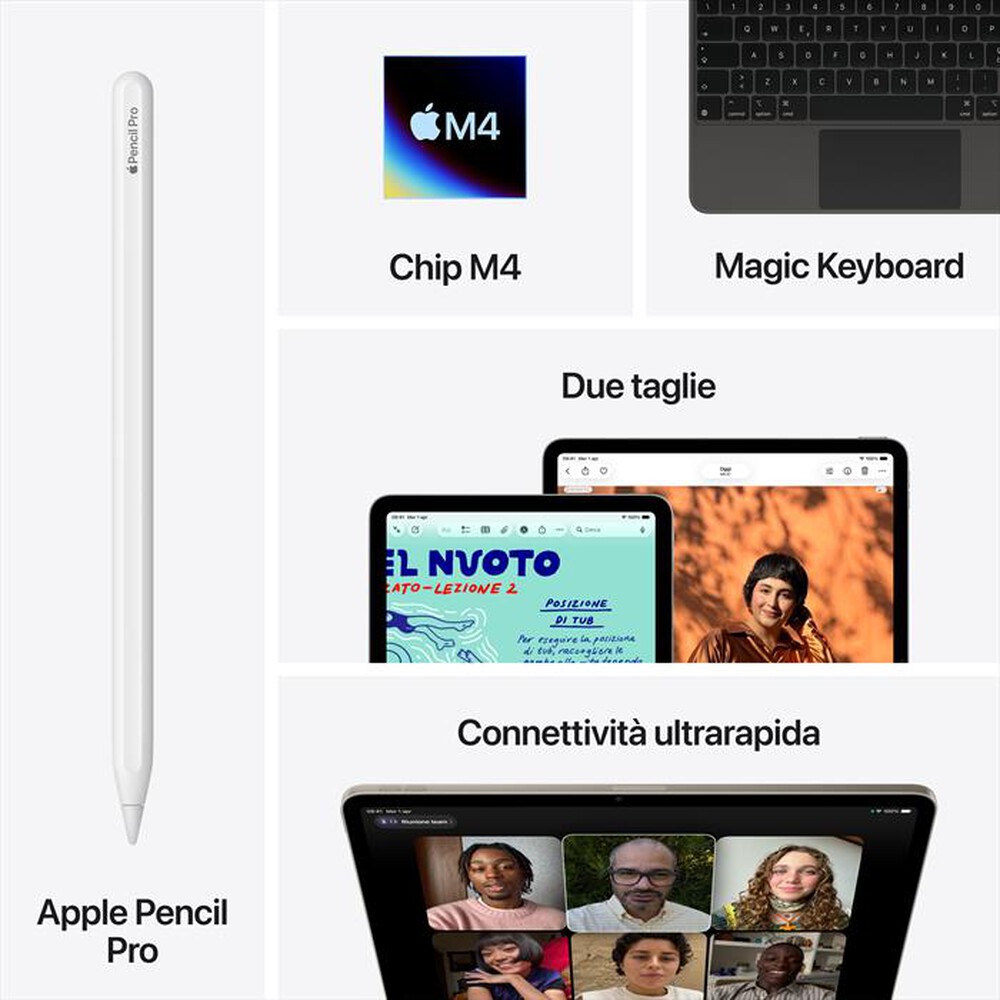 Immagine del prodotto APPLE - iPad Air 11" M4 WiFi 256GB-Galassia