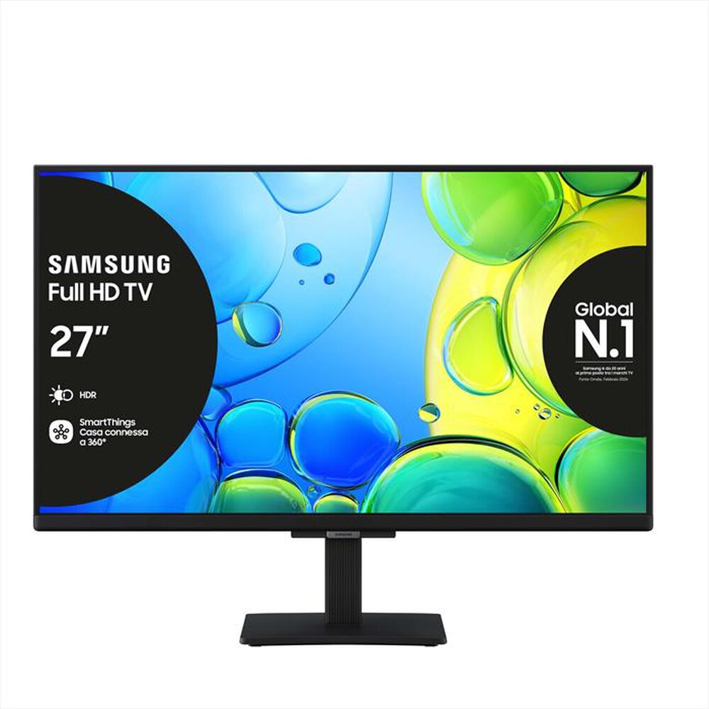 SAMSUNG - Smart TV FHD 27" UE27F6000FUXZT-Black