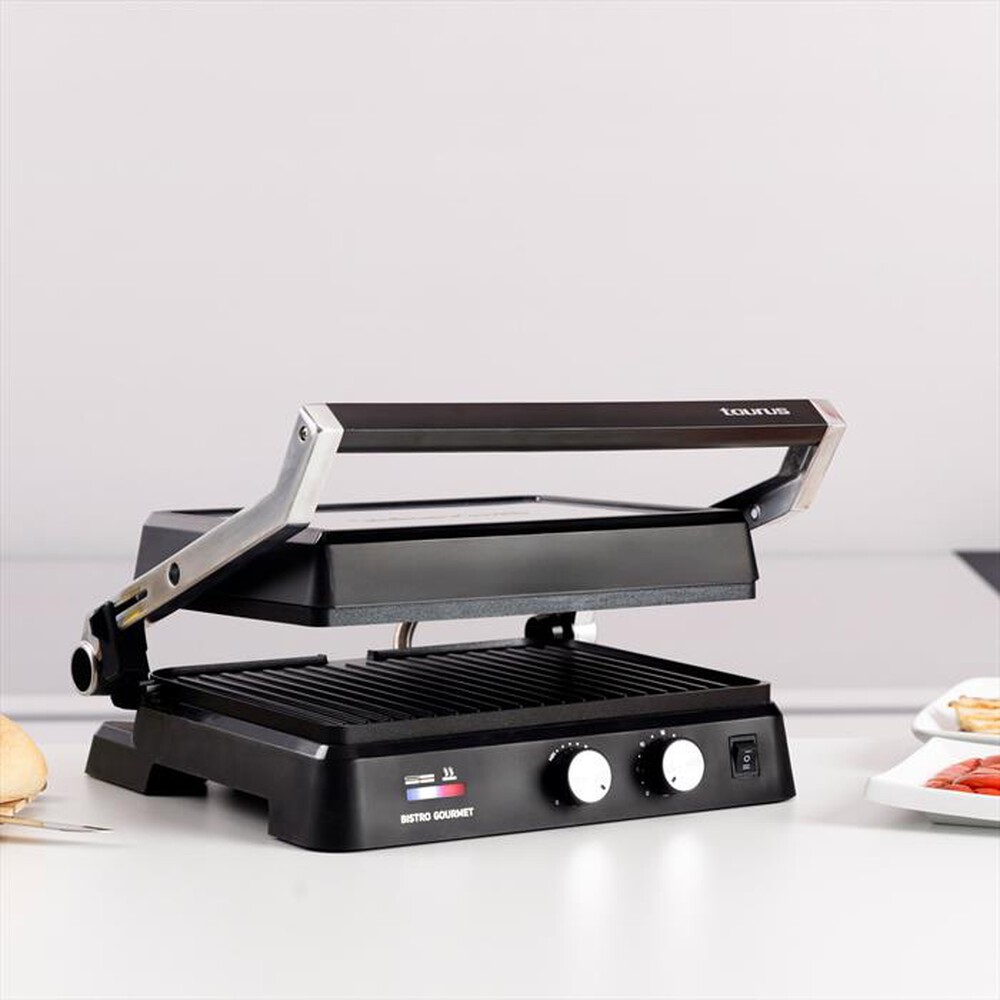 Immagine del prodotto TAURUS - Bistecchiera GRILL 2600W BISTROT GOURMET-Nero