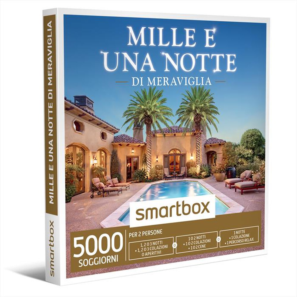 Immagine del prodotto SMARTBOX - 1001 NOTTE DI MERAVIGLIA-eBox digitale