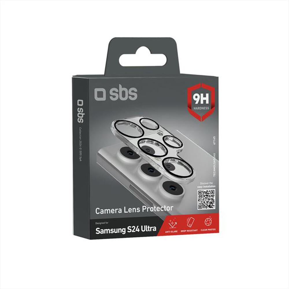 Immagine del prodotto SBS - Camera glass TECAMGLSAS24U per Samsung S24 Ultra-Trasparente