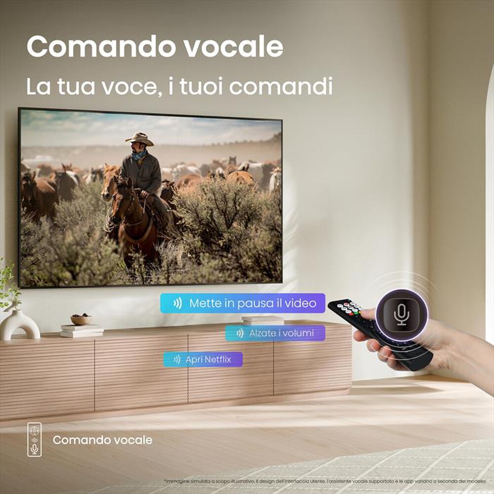 Immagine del prodotto HISENSE - Smart TV 55" 4K Ultra HD 55A69Q-NERO