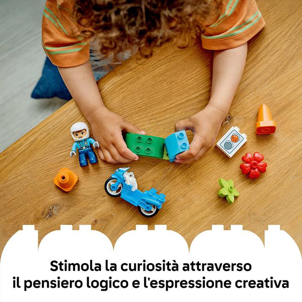 Immagine del prodotto LEGO - DUPLO Motocicletta blu della Polizia - 10471
