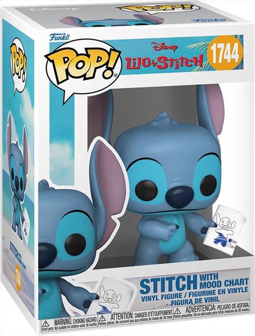 Immagine del prodotto FUNKO - POP Disney Lilo Stitch S4 Stitch Mood Chart -90345