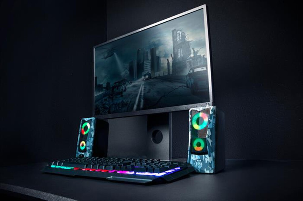 Immagine del prodotto TRUST - GXT 606 JAVV RGB 2.0 SPEAKER SET-Camouflage