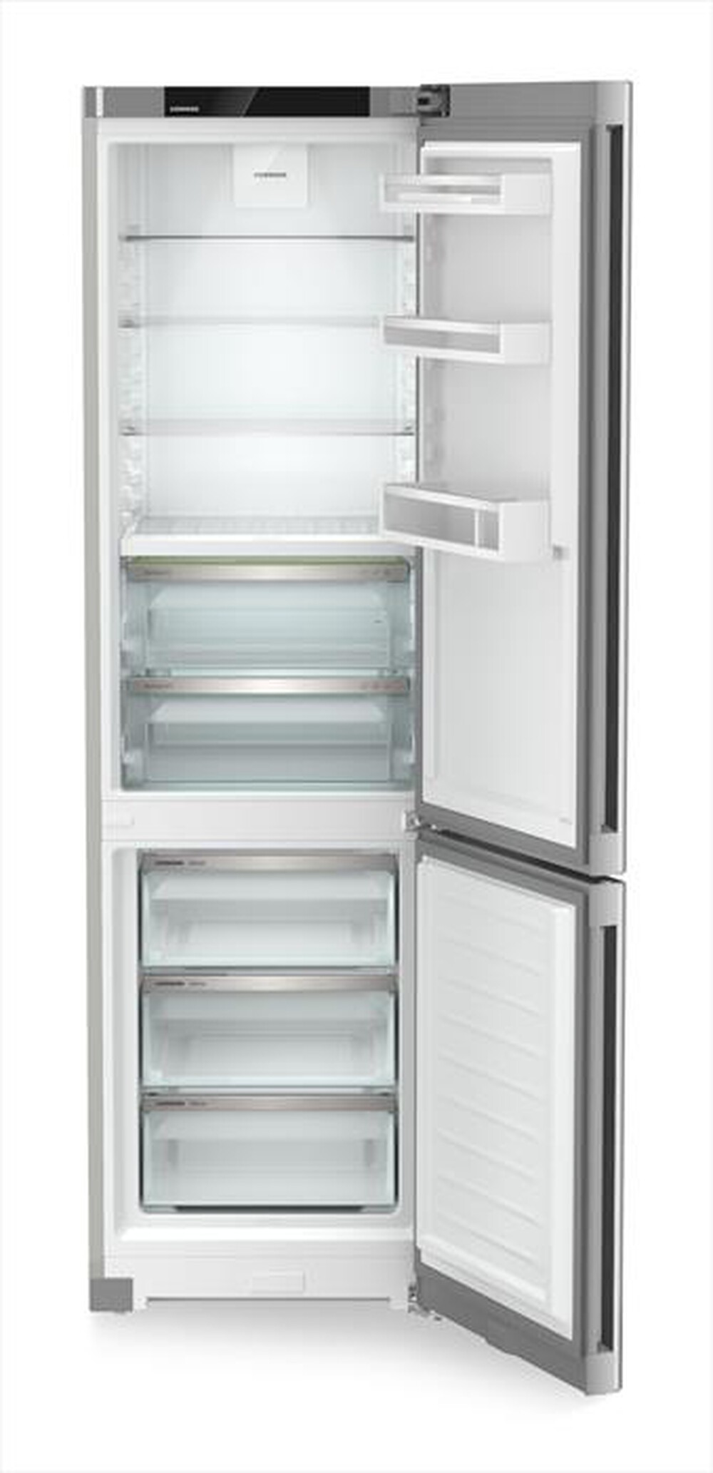 Immagine del prodotto LIEBHERR - Frigorifero combinato CBNSFD 5733-20 Classe D-SteelFinish / Silver