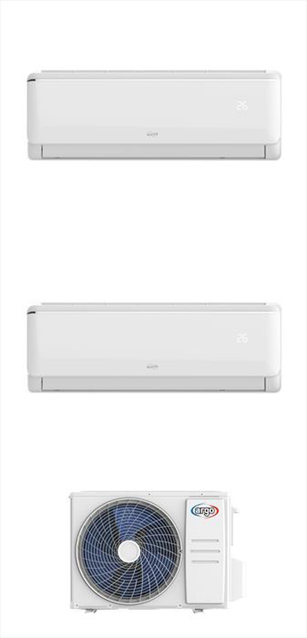 Immagine del prodotto ARGO - Kit Dual GREENSTYLE TOP DUAL 9000+12000 R32 WI-FI-Bianco