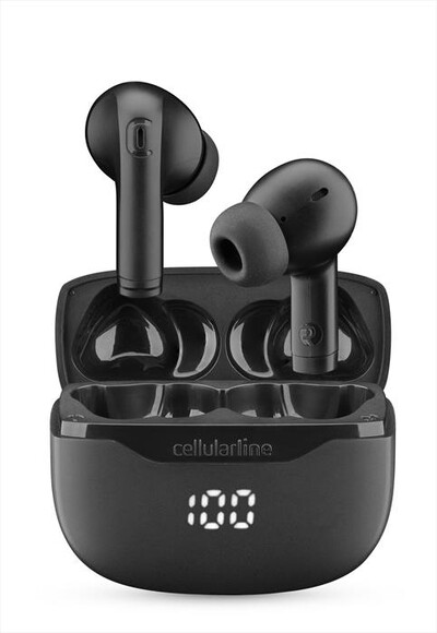 CELLULARLINE - Auricolare TWS KEY-Nero