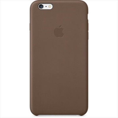 APPLE - Custodia in pelle per iPhone 6 Plus-Castagno