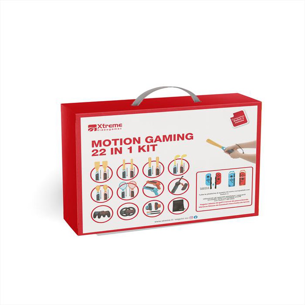 Immagine del prodotto XTREME - MOTION GAMING 22 IN 1 KIT 95784-rosso arancio