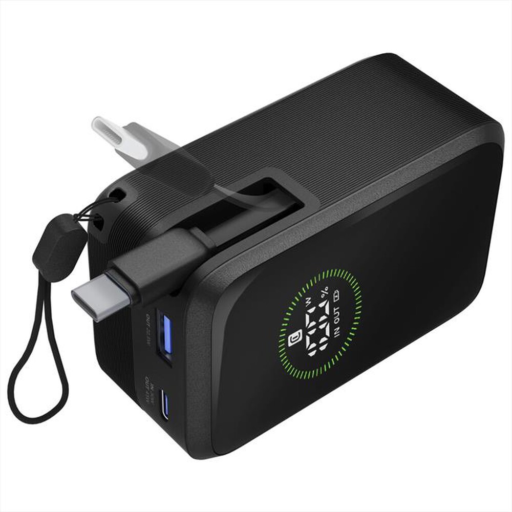 Immagine del prodotto CELLULARLINE - POWER BANK ROLLER 10000-Nero