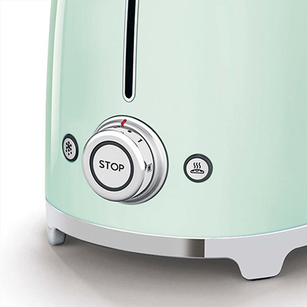Immagine del prodotto SMEG - Tostapane 50's Style  2x2 fette &ndash; TSF01PGEU-verde pastello