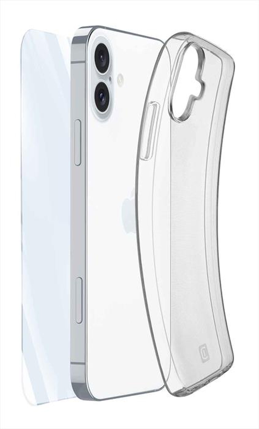 Immagine del prodotto CELLULARLINE - Cover case PROTECTION KIT per iPhone 16-Transparent
