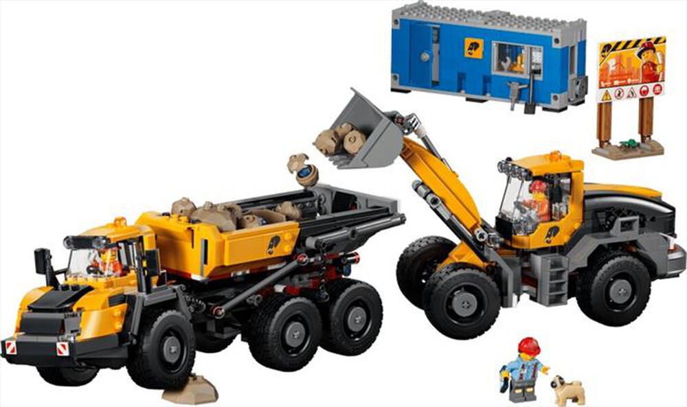 Immagine del prodotto LEGO - CITY Camion ribaltabile e pala meccanica - 60494