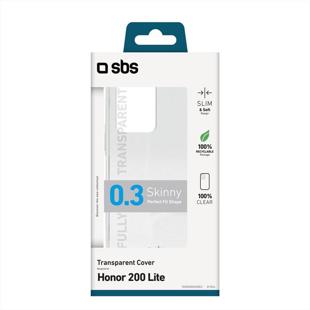 Immagine del prodotto SBS - Cover TESKINHO200LT per Honor 200 Lite