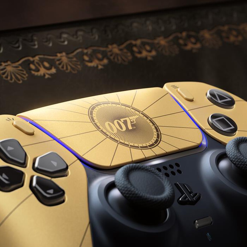Immagine del prodotto SONY COMPUTER - DUALSENSE WIRELESS CONTROLLER 007 FIRST LIGHT-Nero, Oro