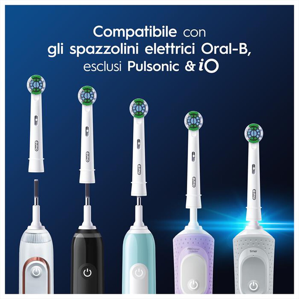 Immagine del prodotto ORAL-B - Testine ricambio EB20RX 5 CT PRECISIONCLEAN IT FFS-BIANCO