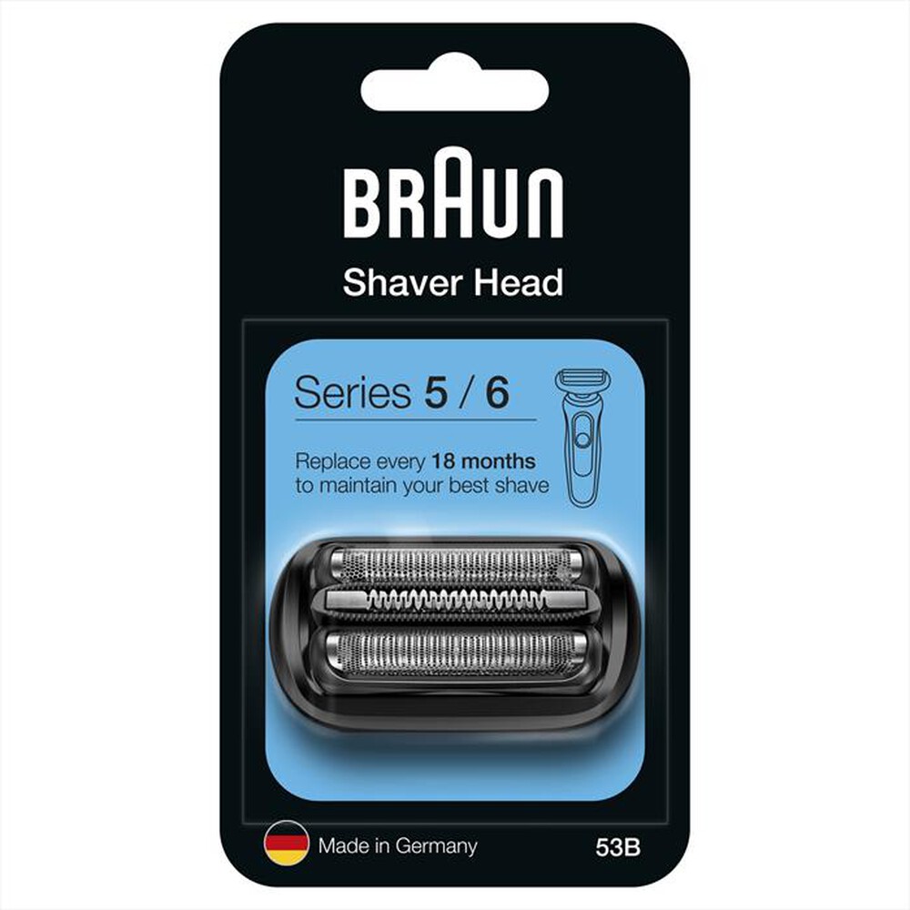 Immagine del prodotto BRAUN - Testina di Ricambio per Rasoio Series 5 53B-Nero