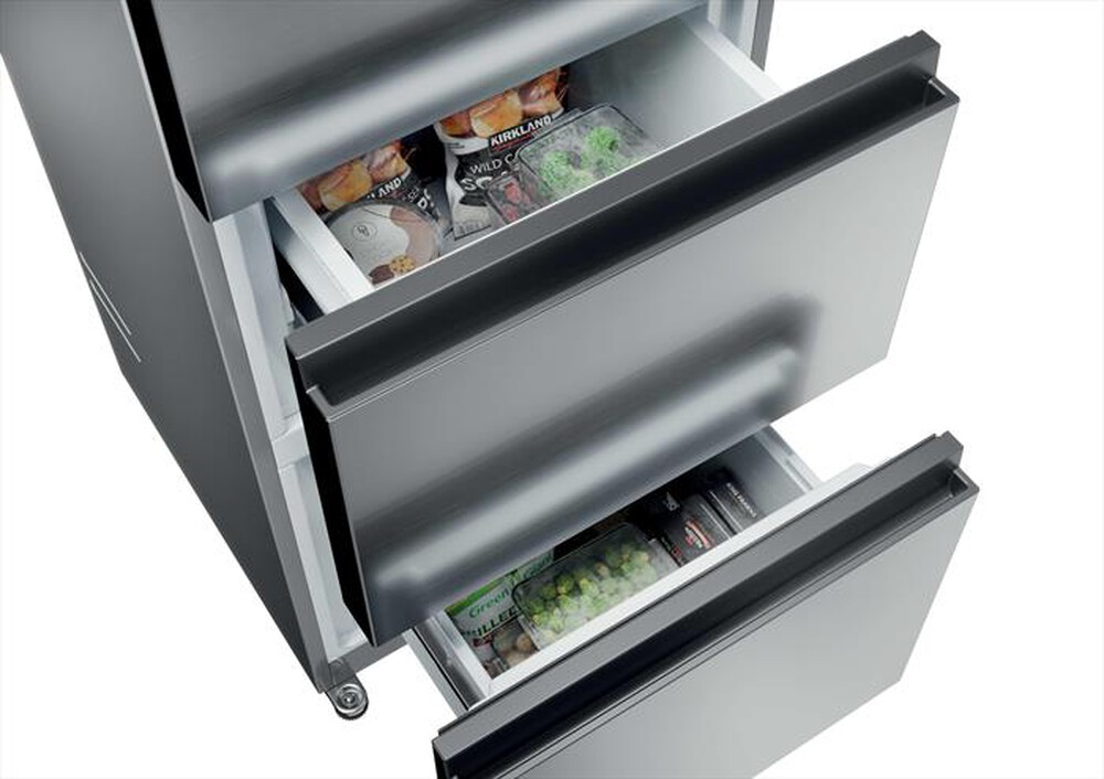 Immagine del prodotto HAIER - Frigorifero combinato HTR3518DNMX Classe D 303lt-Acciaio inox