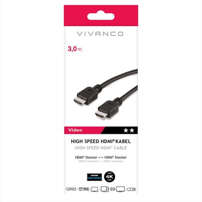 SBS - Cavo HDMI v. 1.4 - 1080p-Nero
