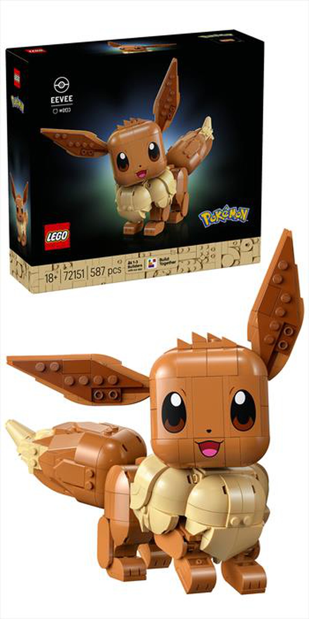 Immagine del prodotto LEGO - POKEMON EEVEE - 72151-Multicolore