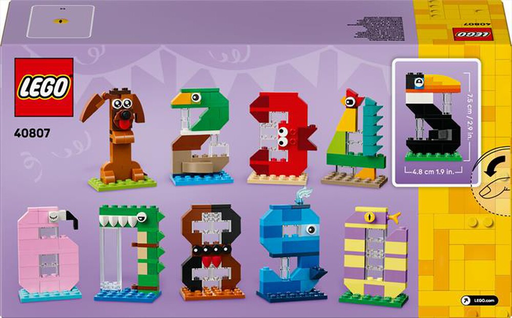 Immagine del prodotto LEGO - Numeri del compleanno - 40807