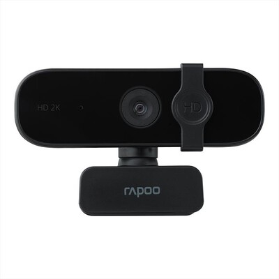RAPOO - Webcam XW2K-Black - Nero