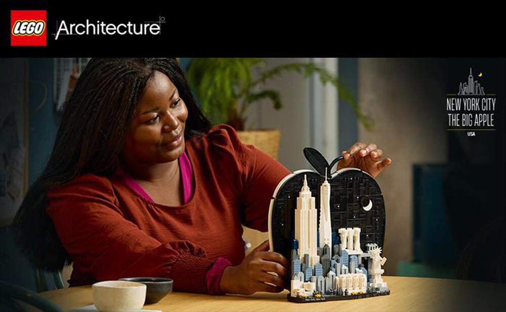 Immagine del prodotto LEGO - ARCHITECTURE New York City La Grande Mela - 21066-Multicolore
