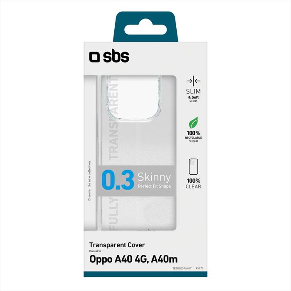 Immagine del prodotto SBS - TESKINOPA40T-Trasparente