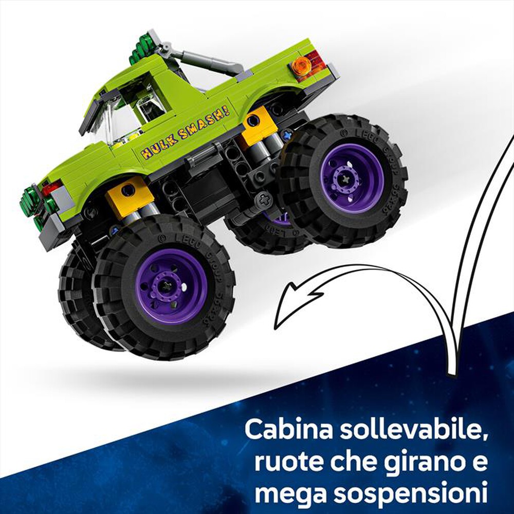 Immagine del prodotto LEGO - SUPER HEROES MARVEL Truck di Hulk vs Thanos 76312