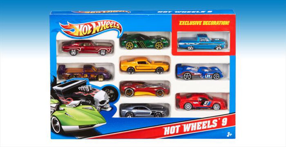 Immagine del prodotto MATTEL - Hot Wheels - Confezione 10 Veicoli