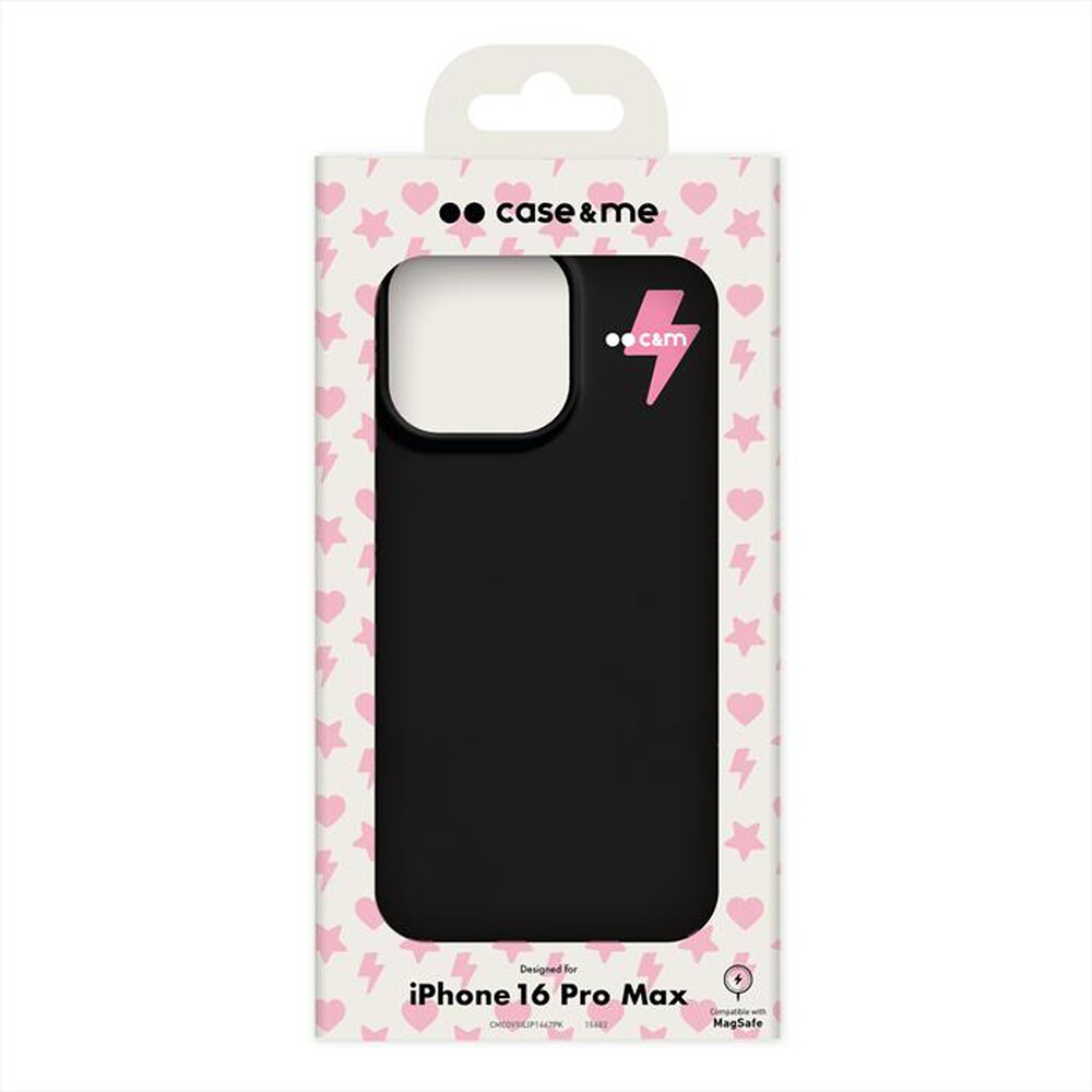 Immagine del prodotto CASEME - Cover silicone mag per iPhone 16 Pro Max-Nero