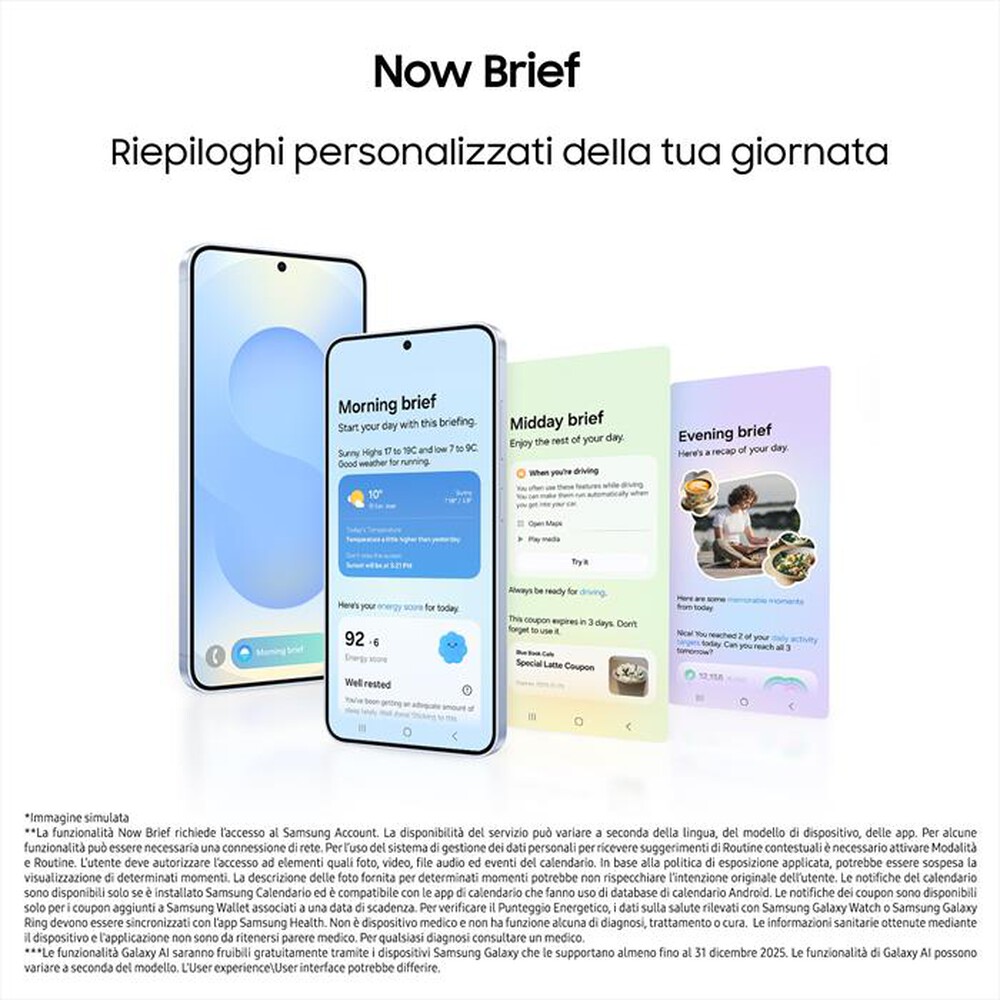 Immagine del prodotto SAMSUNG - Smartphone Galaxy S25 12+128GB-Blueblack