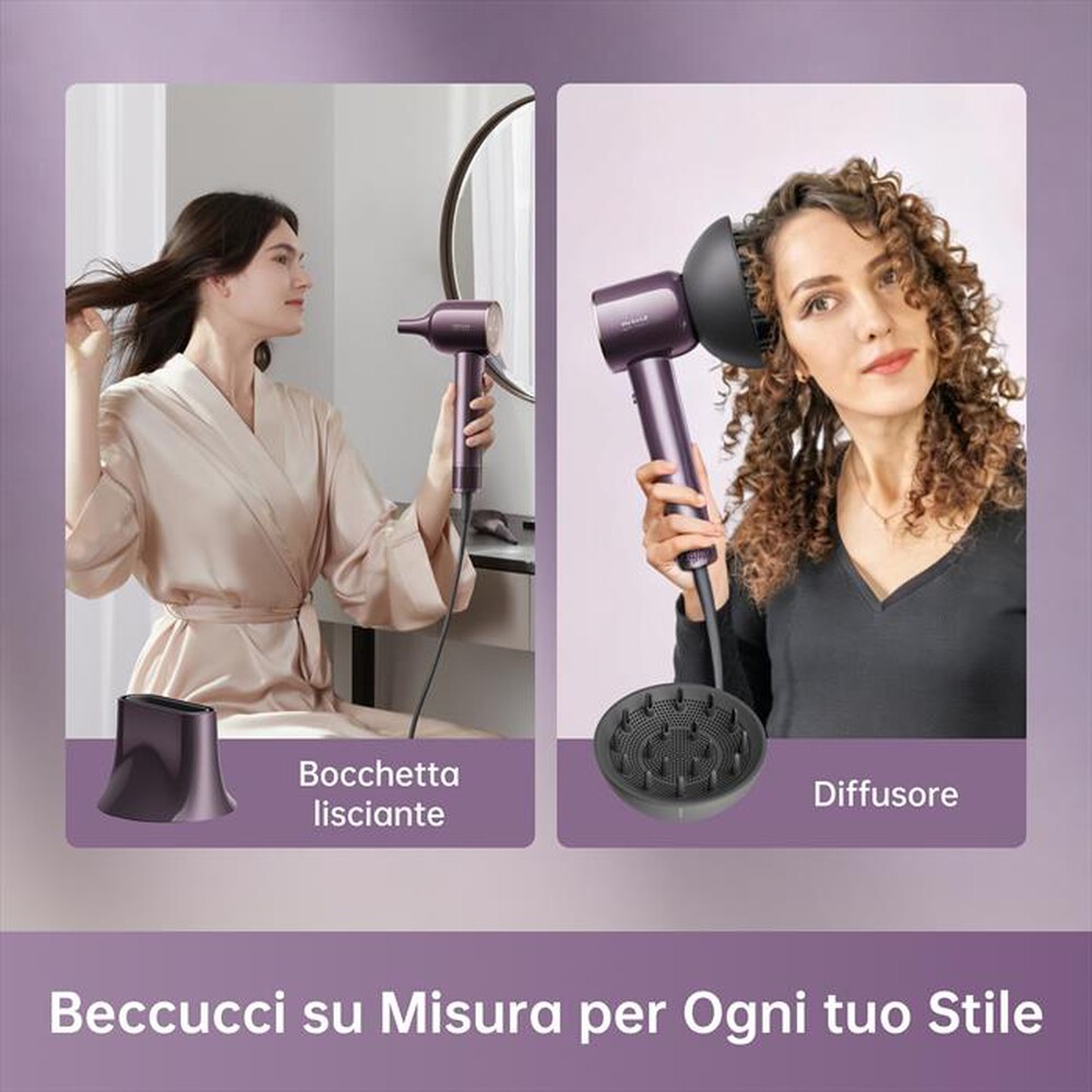 Immagine del prodotto DREAME - Asciugacapelli GLORY COMBO-Viola