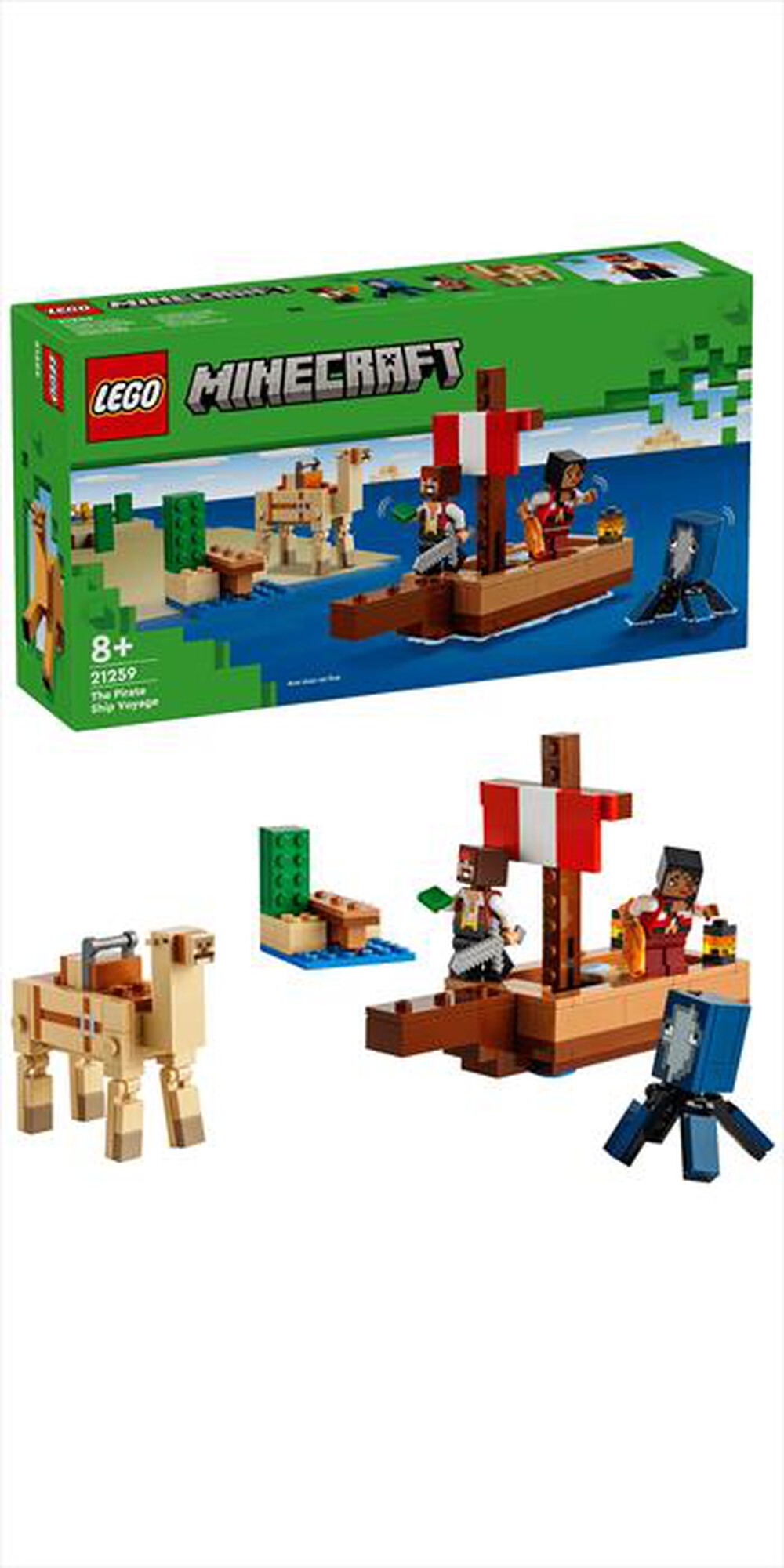 Immagine del prodotto LEGO - MINECRAFT Il viaggio del galeone dei pirati 21259