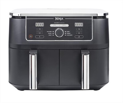 NINJA - Friggitrice ad aria&nbsp;DOPPIA MAX 9,5 L AF400EU-nero