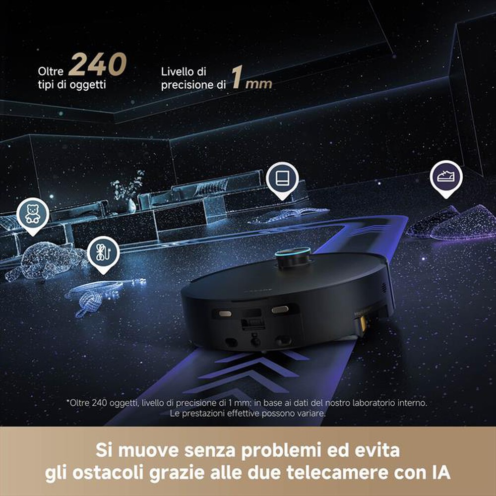 Immagine del prodotto DREAME - Aspirapolvere robot AQUA10 ULTRA TRACK COMPLETE-Nero