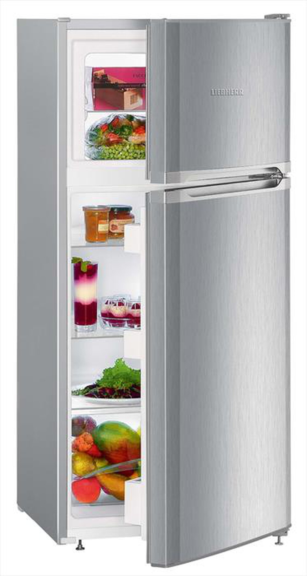 Immagine del prodotto LIEBHERR - Frigorifero 2 porte CTEL 2131-21 Classe F 202lt-Acciaio