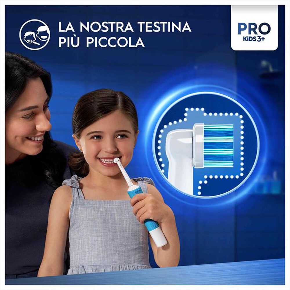 Immagine del prodotto ORAL-B - Testine Ricambio PW REFILL EB10S SPIDERMAN 4CT 12P-BIANCO