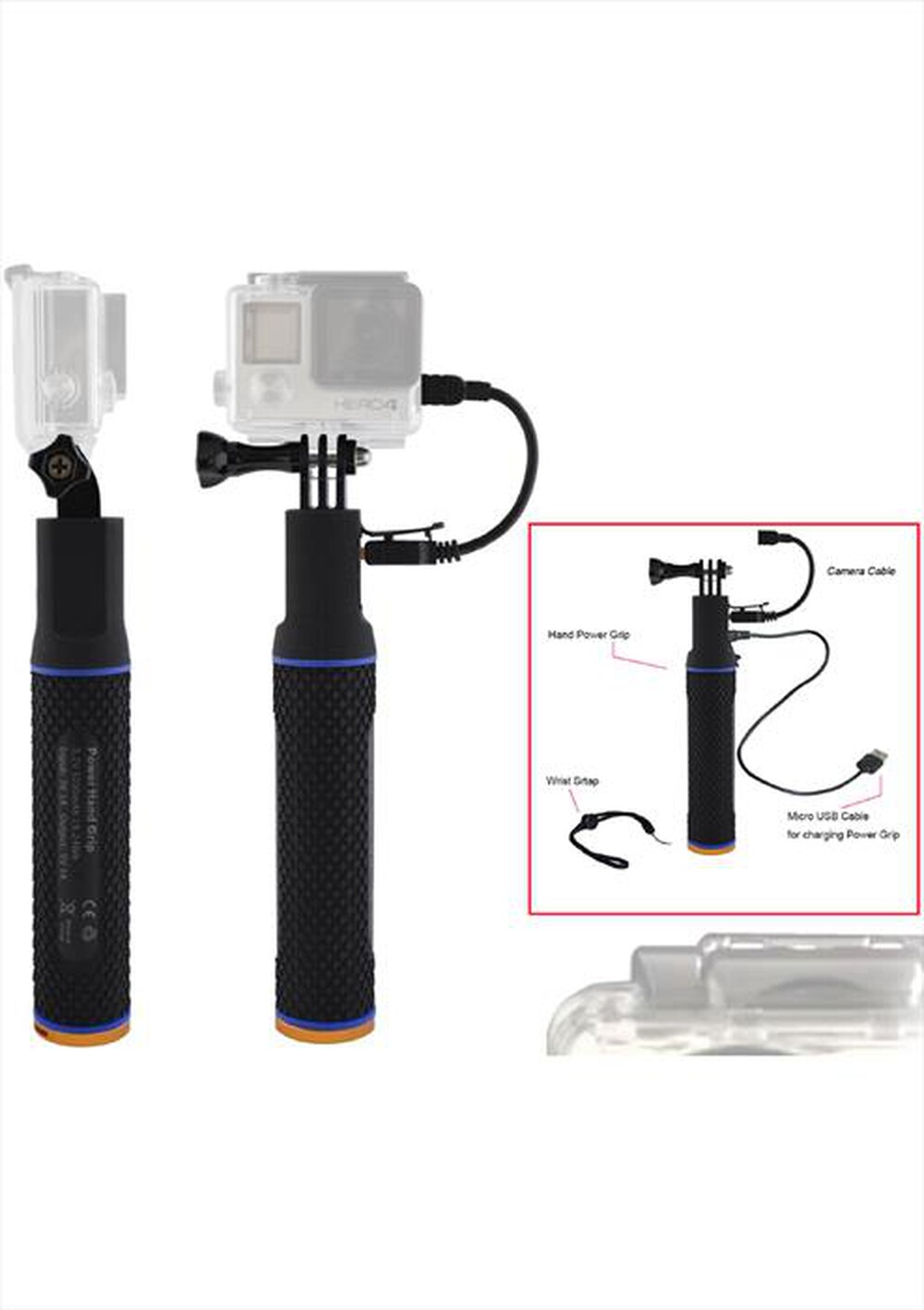 Immagine del prodotto REPORTER - HAND GRIP CON POWER BANK 99540-Nero