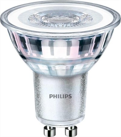 PHILIPS - LED FARETTO 4,6 W 50 W GU10 LUCE BIANCA CALDA
