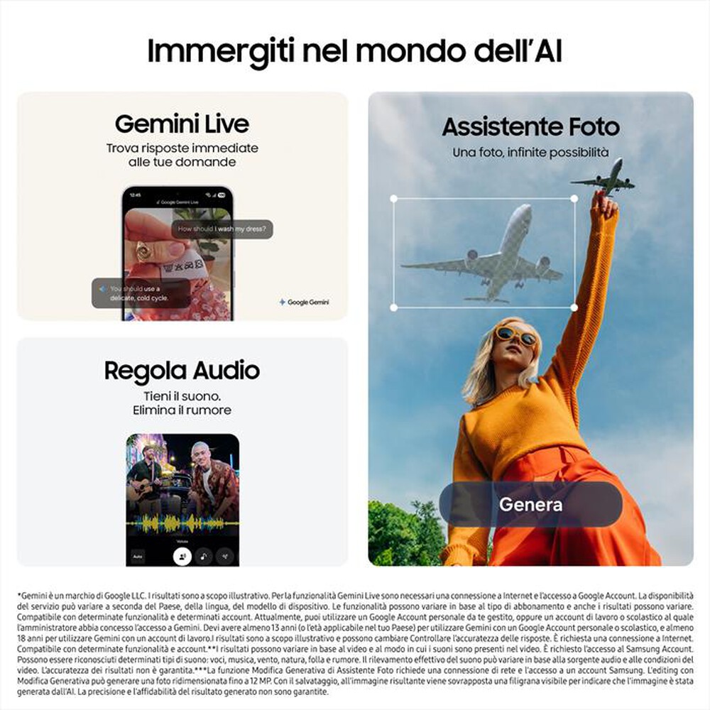 Immagine del prodotto SAMSUNG - Galaxy S25 FE 8+256GB-Jet Black