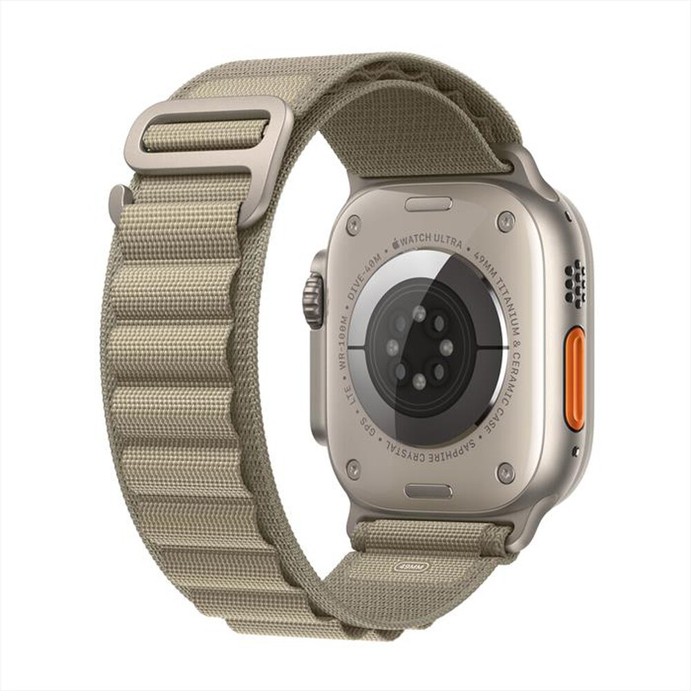 Immagine del prodotto APPLE - Watch Ultra 2 GPS + Cellular Cassa 49mm - Large-Olive Alpine Loop