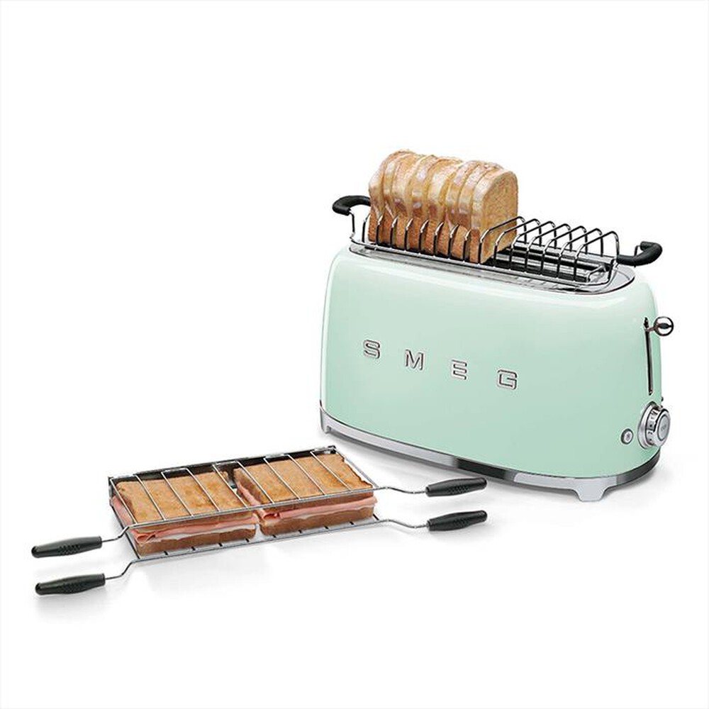 Immagine del prodotto SMEG - Tostapane 50's Style 2x4 fette &ndash; TSF02PGEU-verde pastello