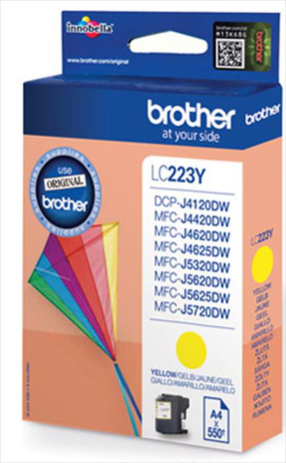 Immagine del prodotto BROTHER - LC-223YBP Cartuccia Giallo