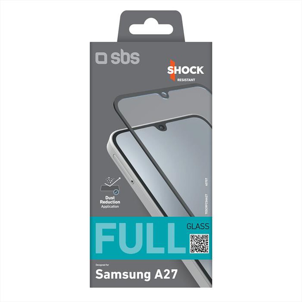 Immagine del prodotto SBS - Pellicola protettiva per Samsung A27-Nero
