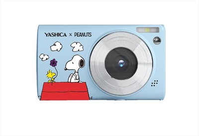 YASHICA - Fotocamera digitale compatta PEANUTS-Blu