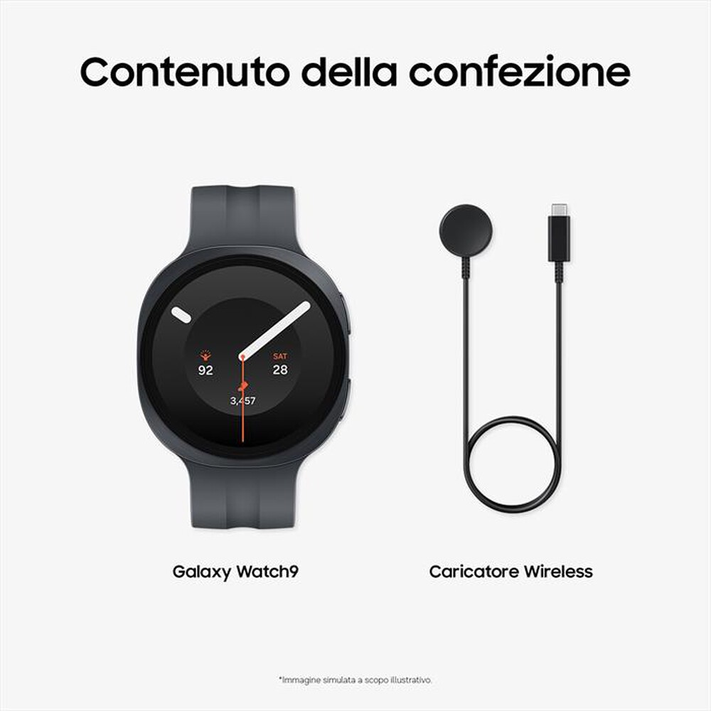 Immagine del prodotto SAMSUNG - Galaxy Watch9 44mm BT 2+32GB-Graphite