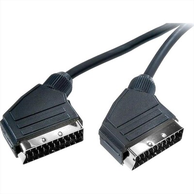 VIVANCO - CAVO SCART M-M 1,2 BK-Nero