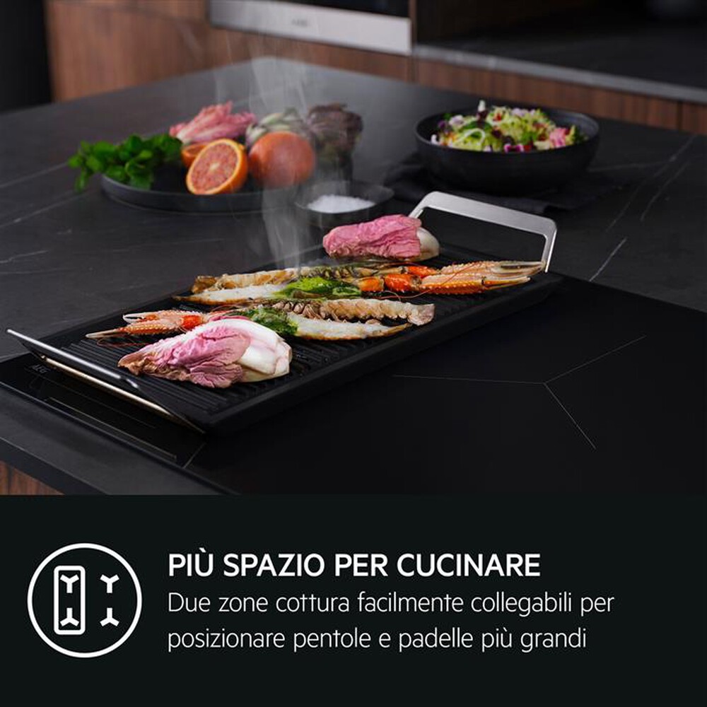 Immagine del prodotto AEG - Piano cottura elettrico TI64IB30IZ 58 cm-Nero